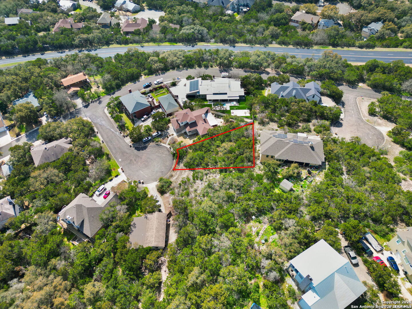 16811 Coyote Helotes, TX 78023 - Photo 2 of 3 an aerial view of multiple house