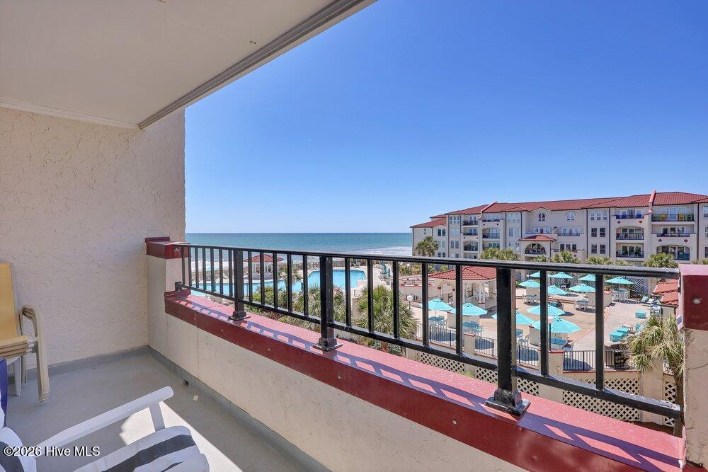 790 New River Inlet Road, Unit 307B North Topsail Beach, NC 28460 - Photo 14 of 45 Balcony