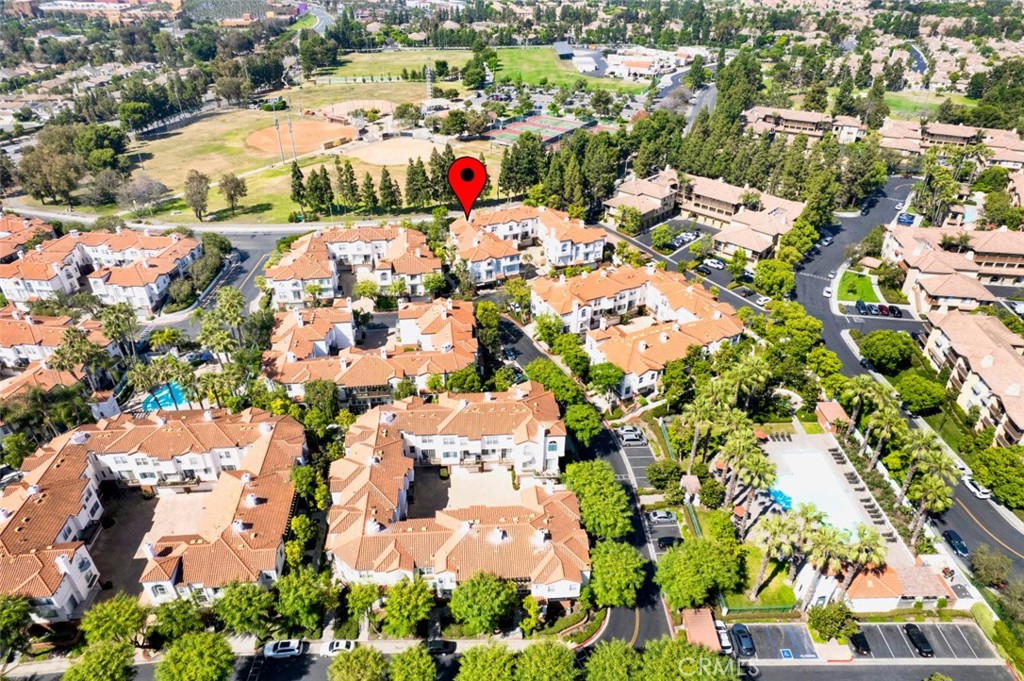 2830 Ballesteros Lane Tustin, CA 92782 - Photo 16 of 28 an aerial view of residential houses with outdoor space