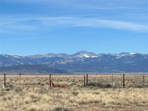 a view of an outdoor space and mountain view