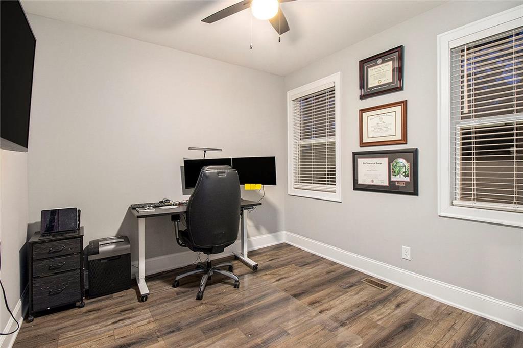 17 Wendover Drive Cartersville, GA 30120 - Photo 25 of 32 a view of a workspace with furniture and a window