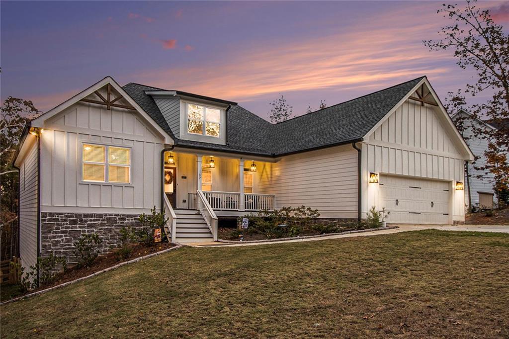17 Wendover Drive Cartersville, GA 30120 - Photo 30 of 32 a front view of a house with a yard