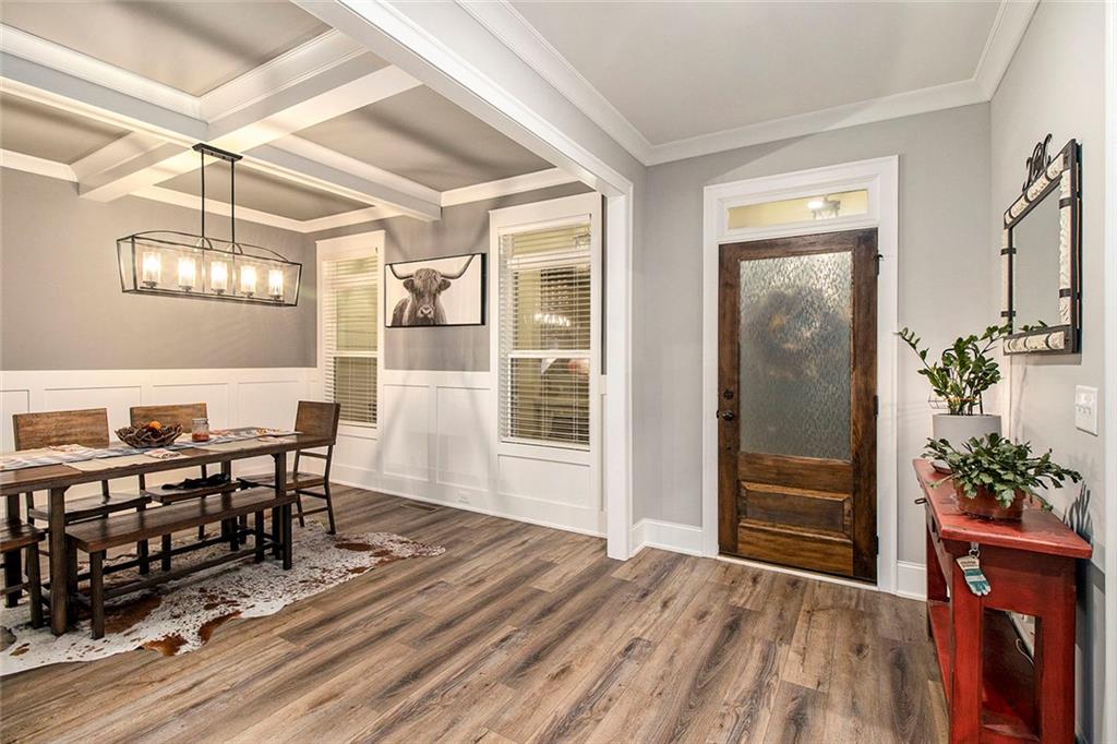 17 Wendover Drive Cartersville, GA 30120 - Photo 7 of 32 a view of a dining room with furniture window and wooden floor