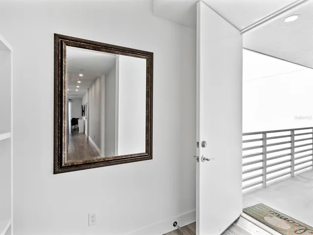 a view of a small space