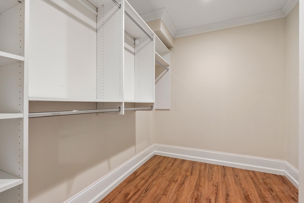 197 Rawson Road, Unit 1 Brookline, MA 02445 - Photo 20 of 27 a view of walk in closet with empty racks