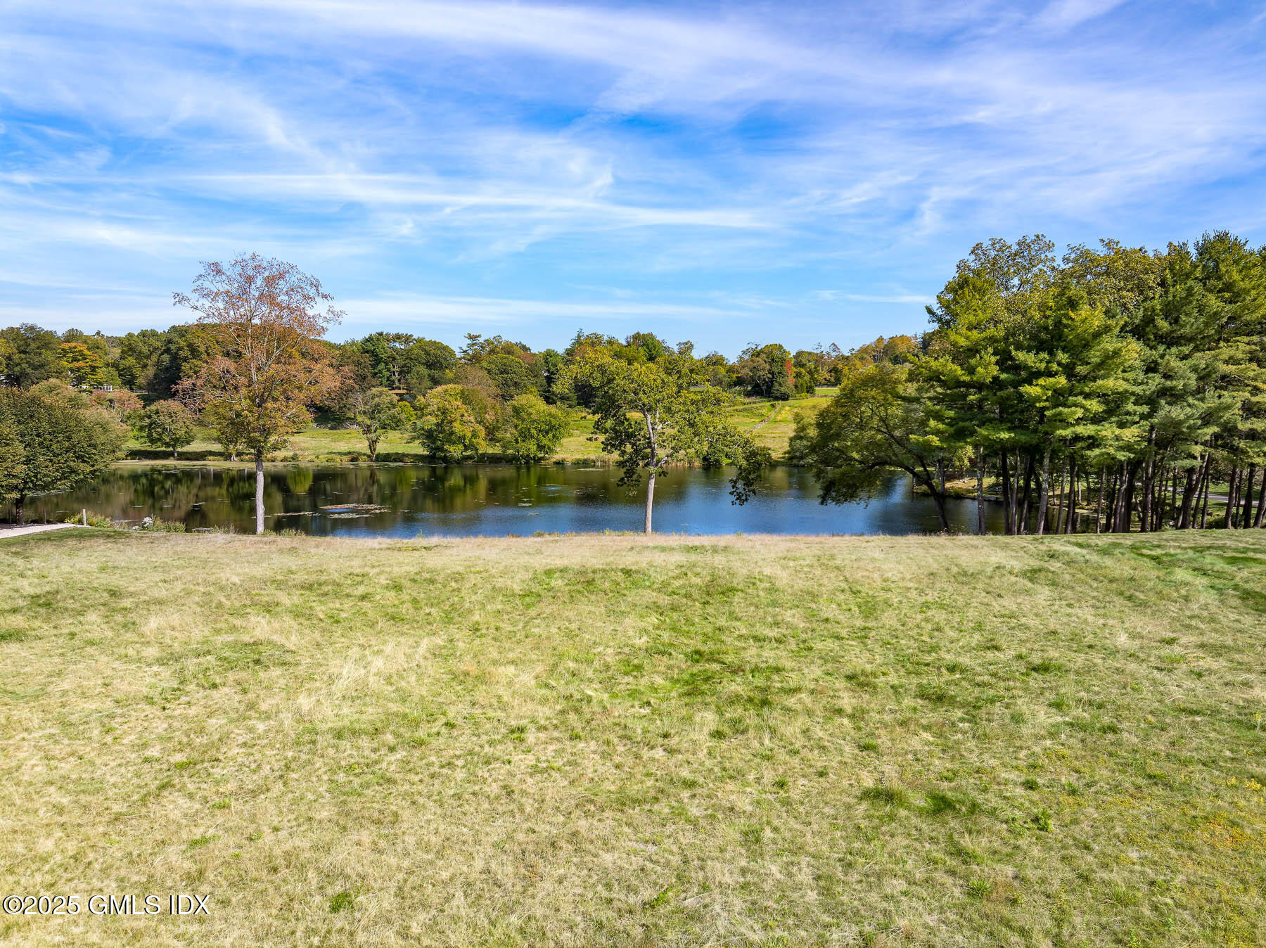 65 John Street Greenwich, CT 06831 - Photo 5 of 12 a view of a yard with a house in the background
