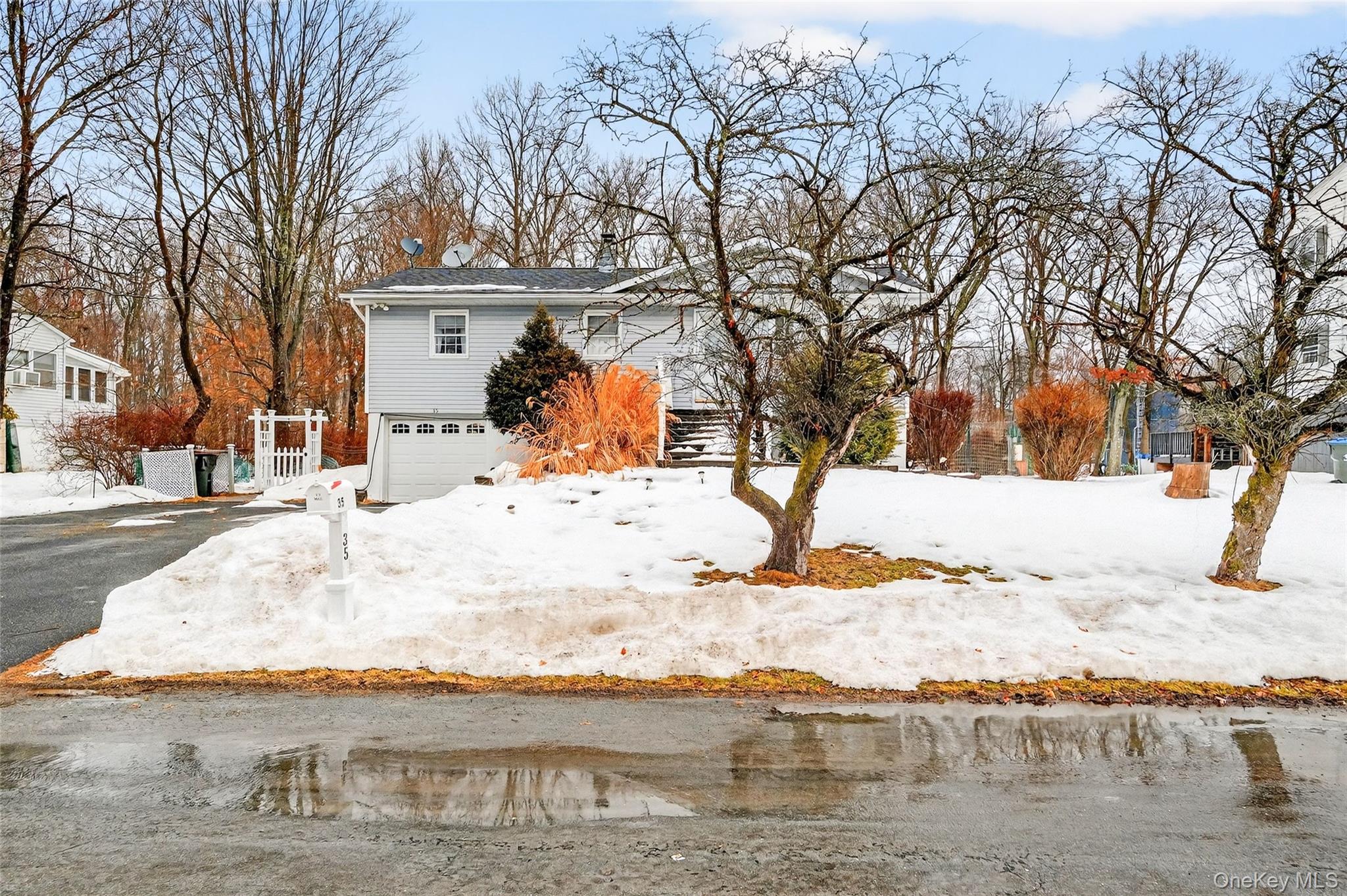 35 Maple Lane Monroe, NY 10950 - Photo 48 of 48 a view of snow on the roadside