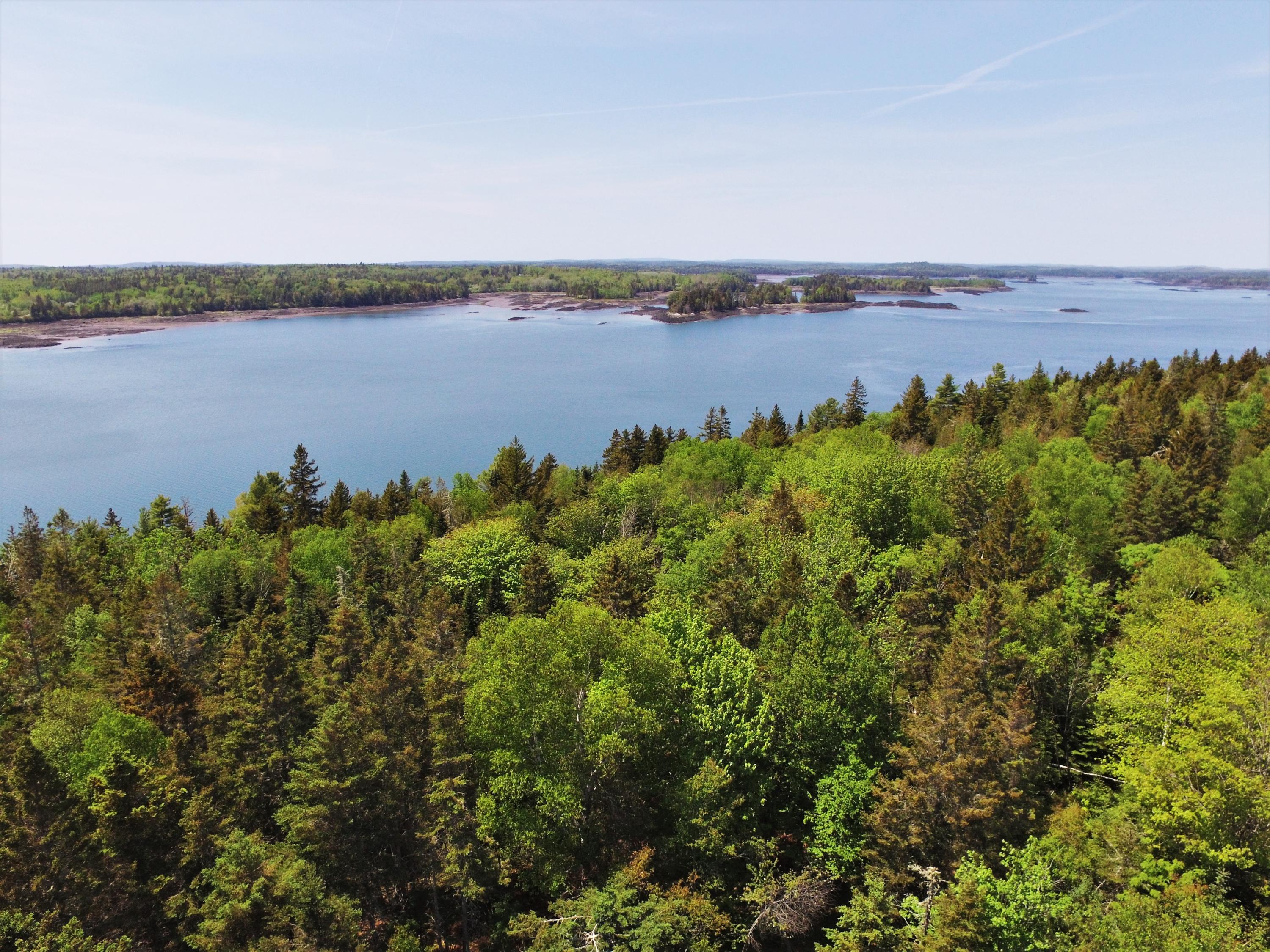 9.2 Raft Cove Road Lubec, ME 04652 - Photo 6 of 10 HOCTOR AERIAL VIEW OUT