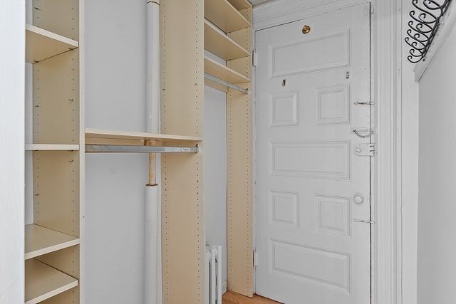a view of walk in closet