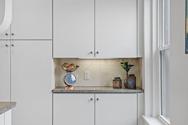 a close view of kitchen sink