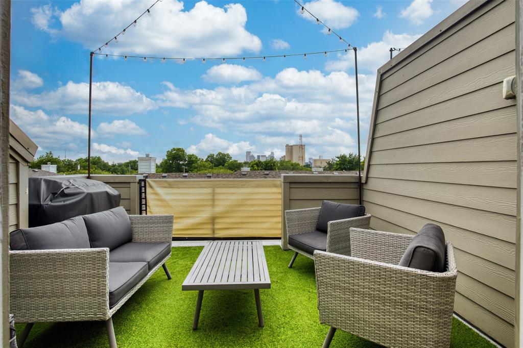 4906 Live Oak Street, Unit 7 Dallas, TX 75206 - Photo 17 of 18 a view of outdoor space with seating