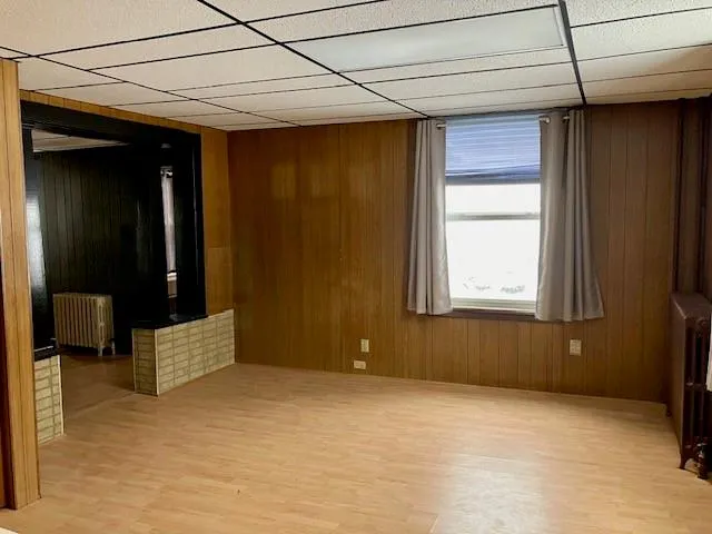 a view of a bathroom with a glass door