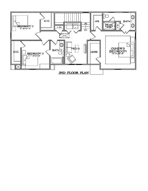 3804 Cottage Circle Clarkston, GA 30021 - Photo 3 of 3 a black and white photo of a painting