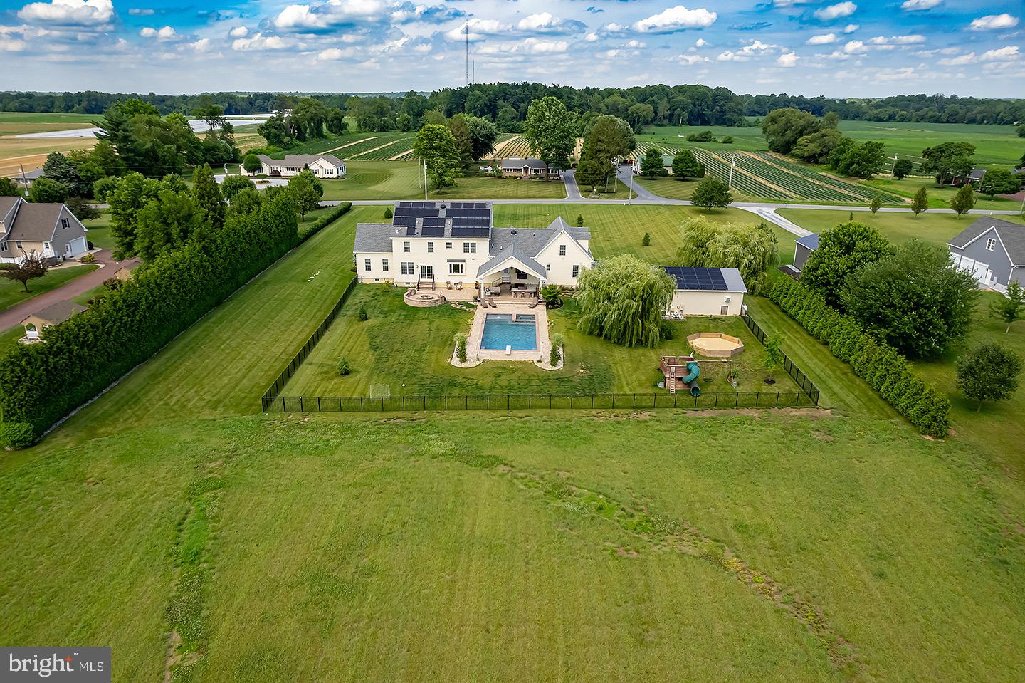 138 Point Airy Road Pilesgrove, NJ 08098 - Photo 56 of 68 Back Yard Arial