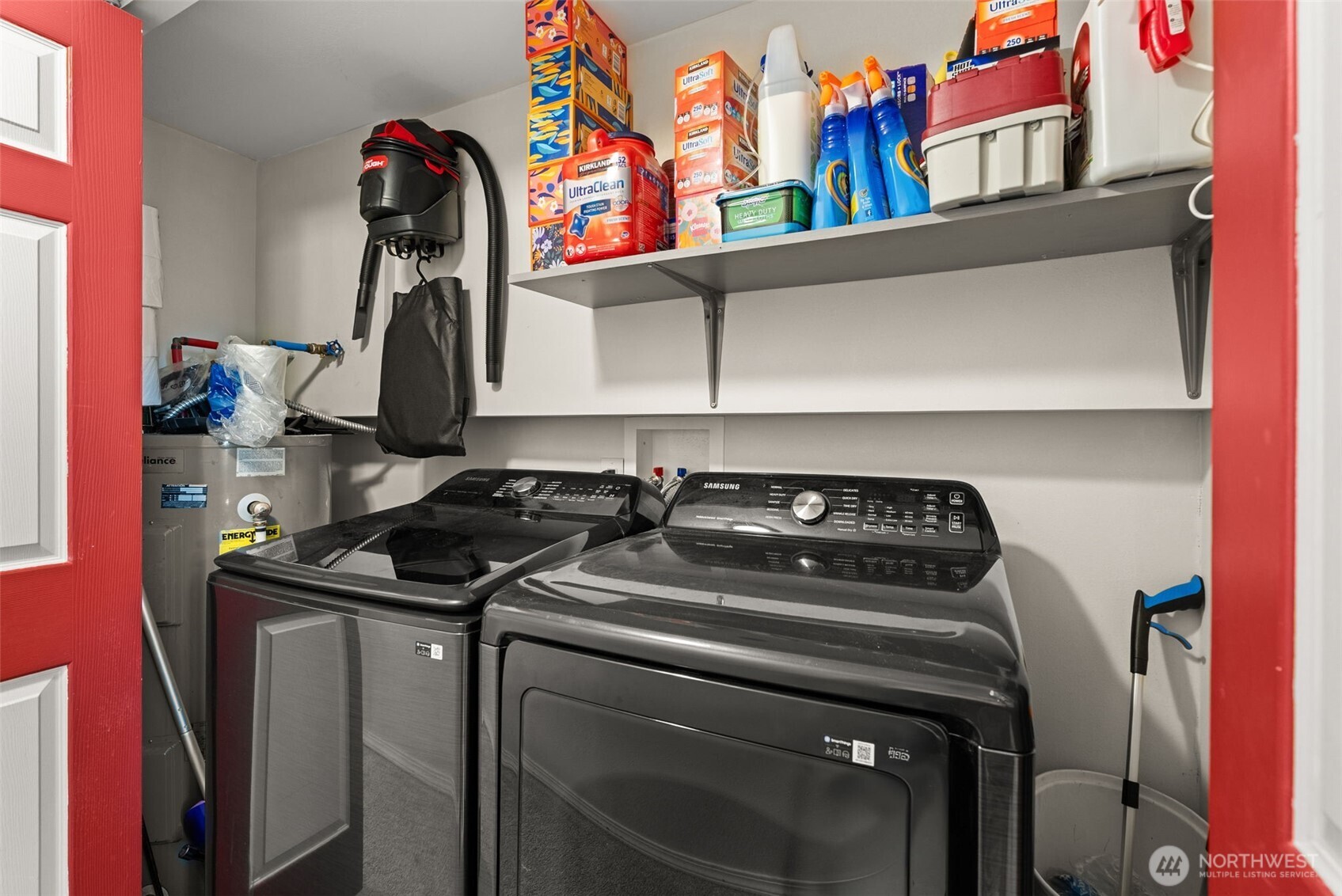 3306 Romane Road Raymond, WA 98577 - Photo 18 of 25 a utility room with dryer and washer