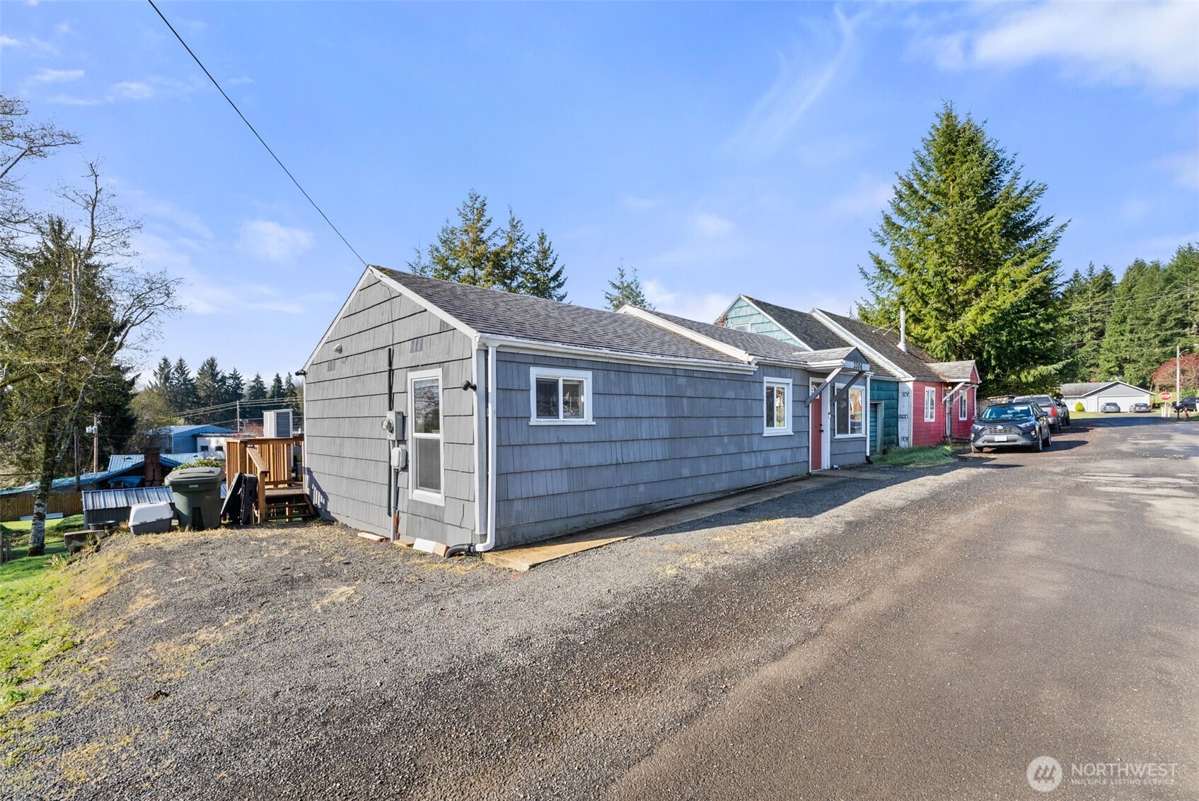 3306 Romane Road Raymond, WA 98577 - Photo 20 of 25 a view of a house with wooden fence