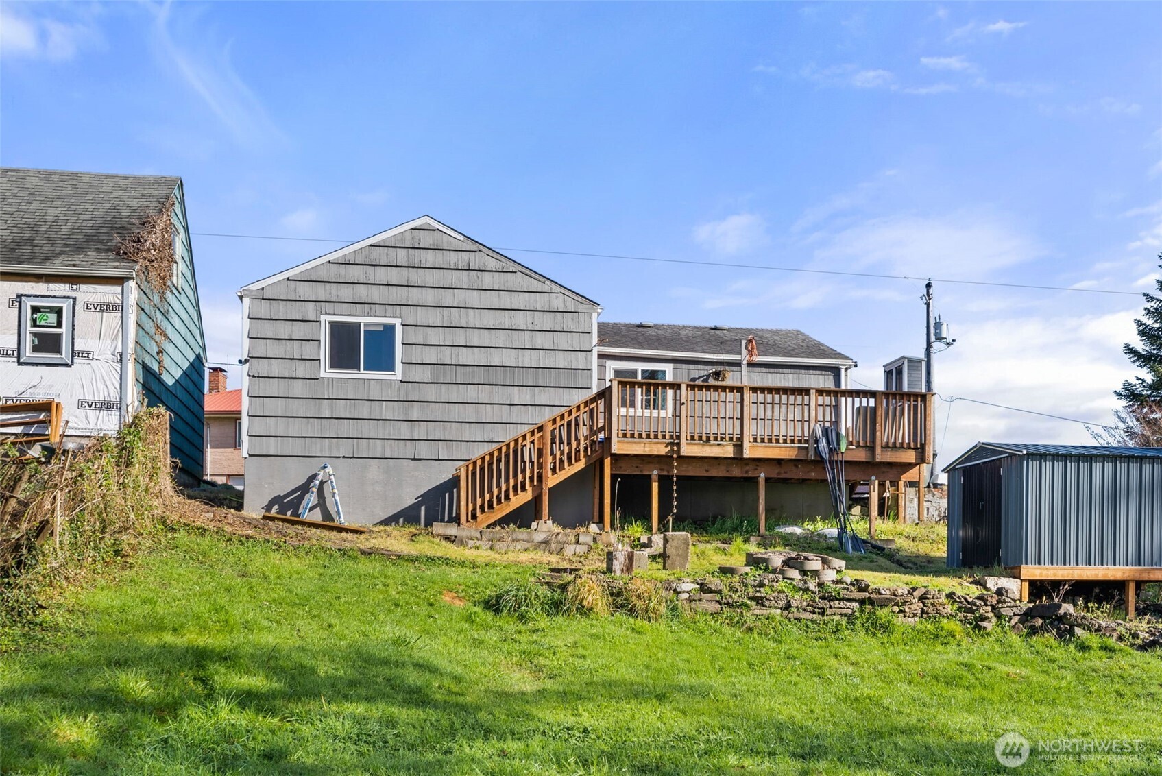 3306 Romane Road Raymond, WA 98577 - Photo 5 of 25 a house view with a garden space