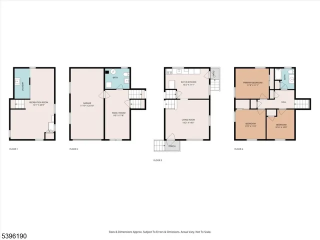 $499,000 | 170 Frank Street, Nutley, NJ 07110