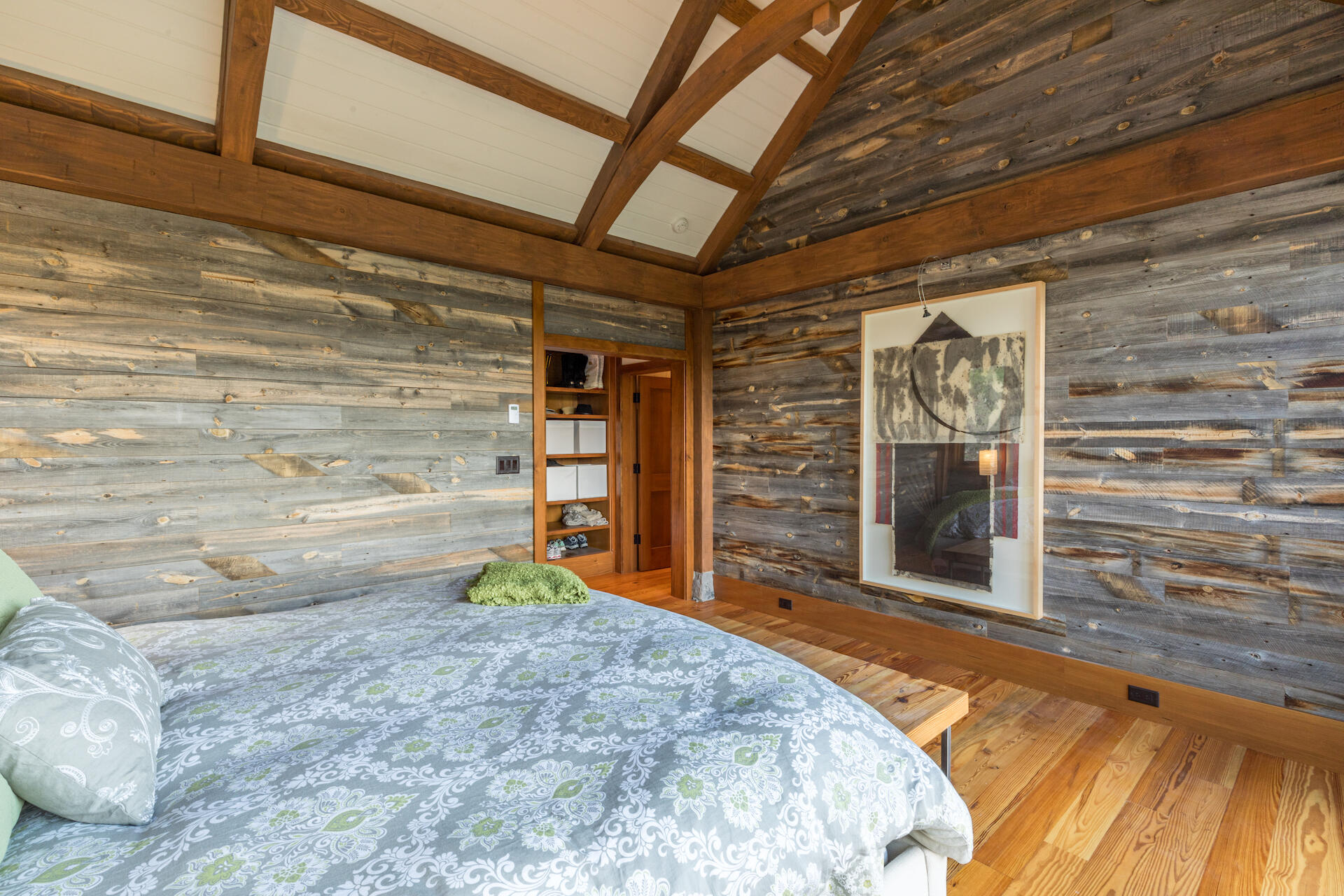 2737 Little Cone Ranch Road Placerville, CO 81430 - Photo 30 of 57 a view of empty room with wooden floor