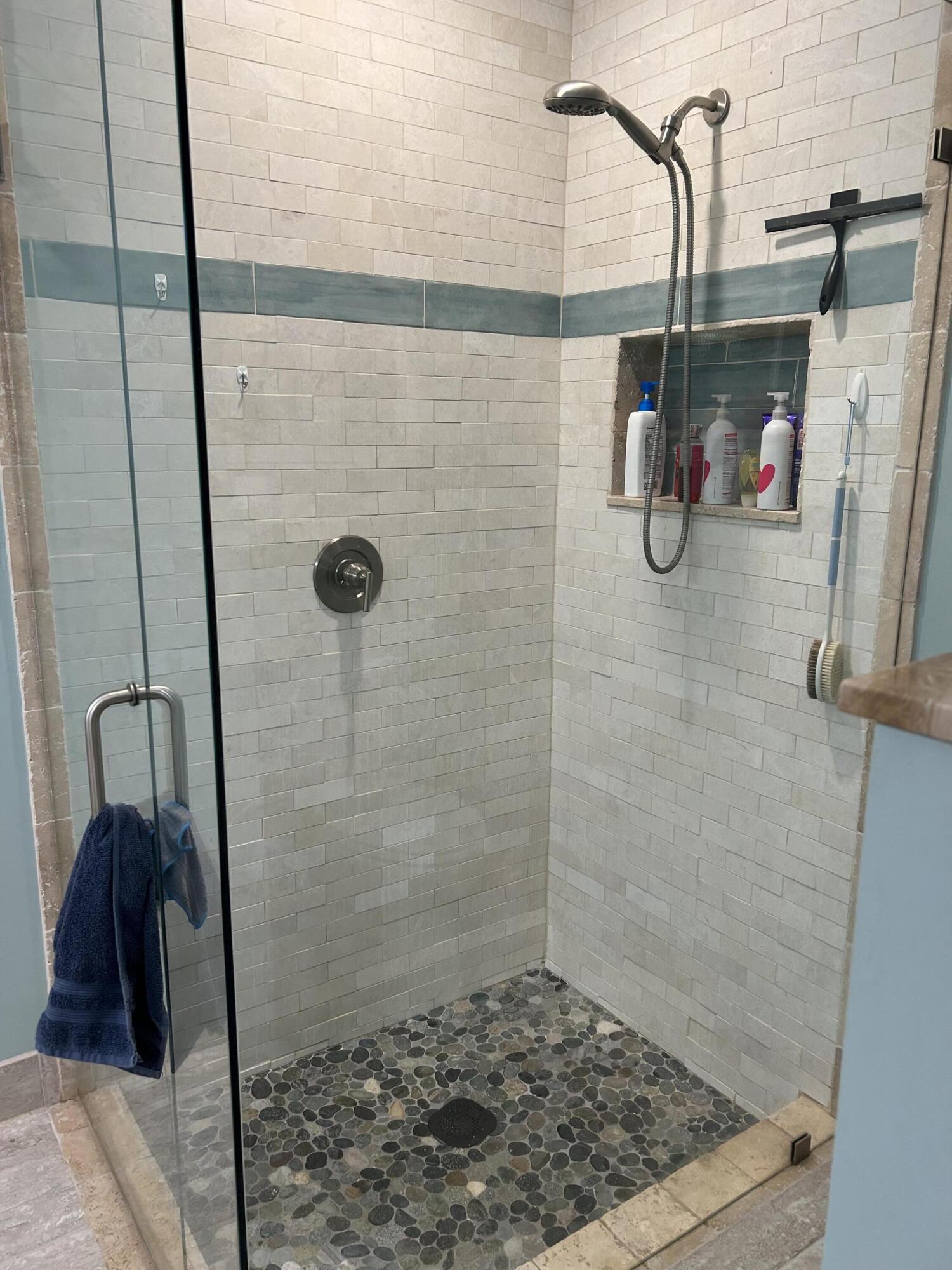 1371 Southwest 4th Street Boca Raton, FL 33486 - Photo 10 of 19 a bathroom with a shower