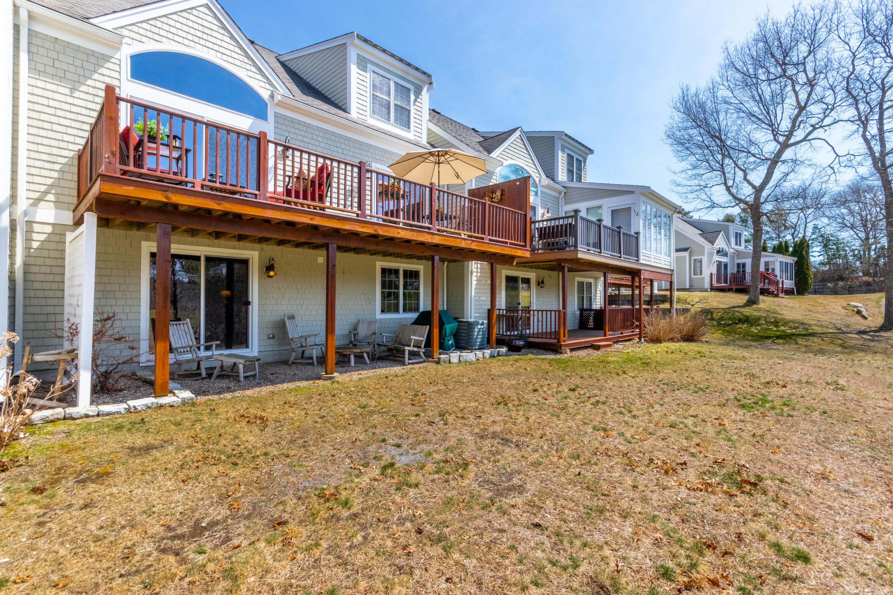 36 Turnberry Road, Unit 36 Bourne, MA 02532 - Photo 31 of 41 Back angle of condo
