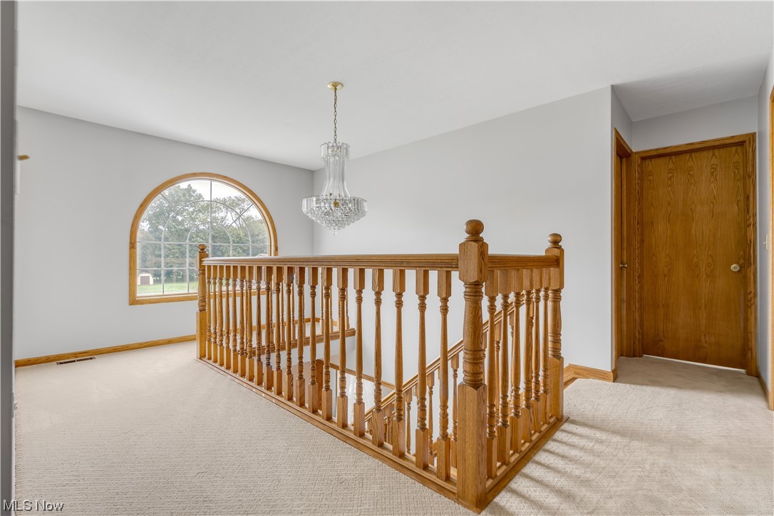 2652 Woodview Road Uniontown, OH 44685 - Photo 20 of 35 We like this view so you can see the 2nd floor has a lot of character. What is great about this is that you can walk to your 2nd floor window for ease of decorating. This is also a great nook area for reading, studding or just relaxing.