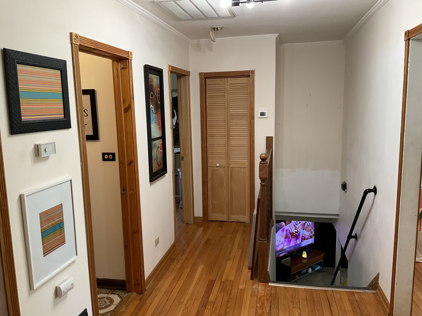 2741 223rd Street Chicago Heights, IL 60411 - Photo 15 of 41 a view of living room with furniture and flat screen tv