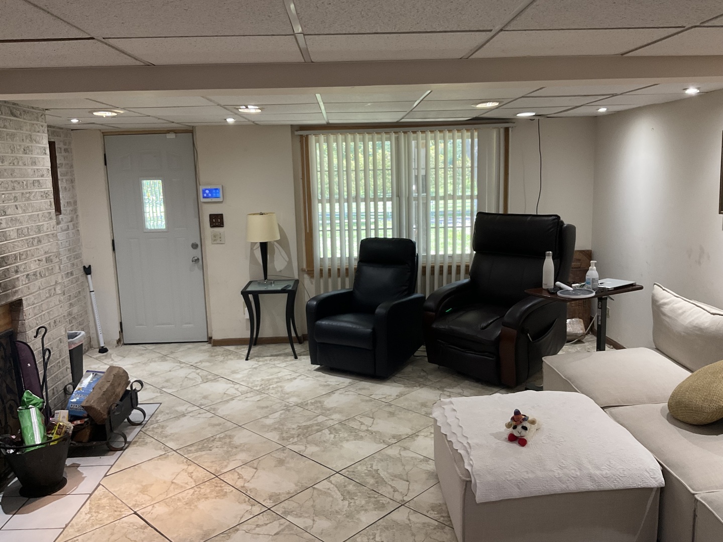 2741 223rd Street Chicago Heights, IL 60411 - Photo 23 of 41 a living room with furniture and a flat screen tv