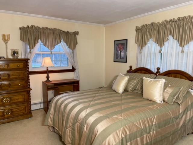 8243 Lamor Road Mercer, PA 16137 - Photo 14 of 25 a bedroom with a bed and wooden floor