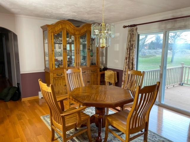 8243 Lamor Road Mercer, PA 16137 - Photo 8 of 25 a view of a dining room with furniture window and outside view