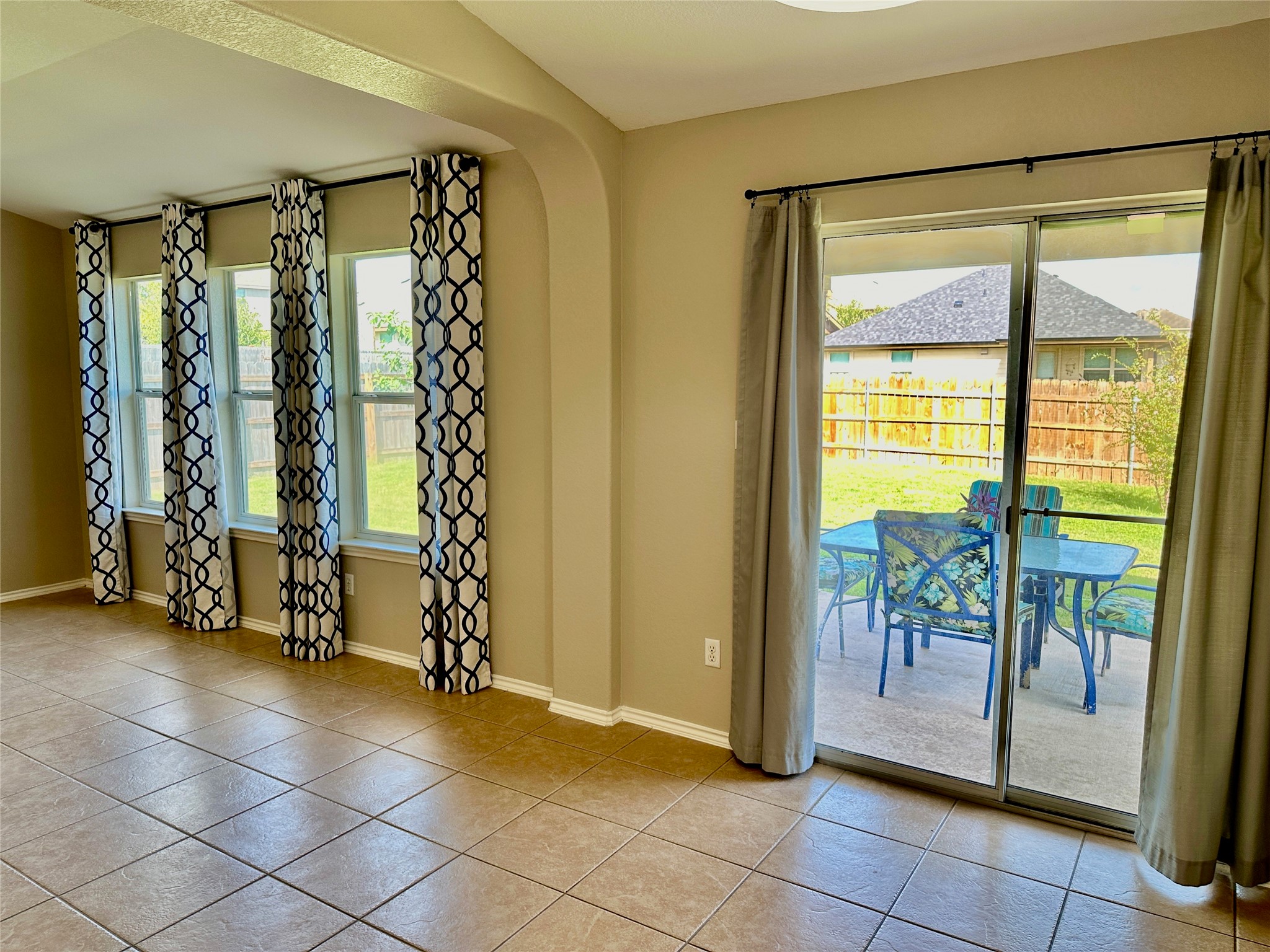 207 Dragon Ridge Road Buda, TX 78610 - Photo 17 of 38 View of the back side of home from the dining area