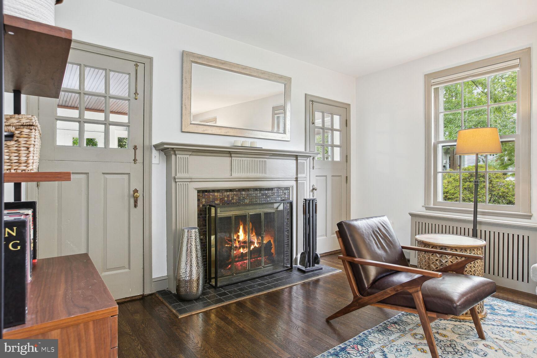 3900 Military Road Northwest Washington, DC 20015 - Photo 7 of 29 LR - wood-burning fireplace