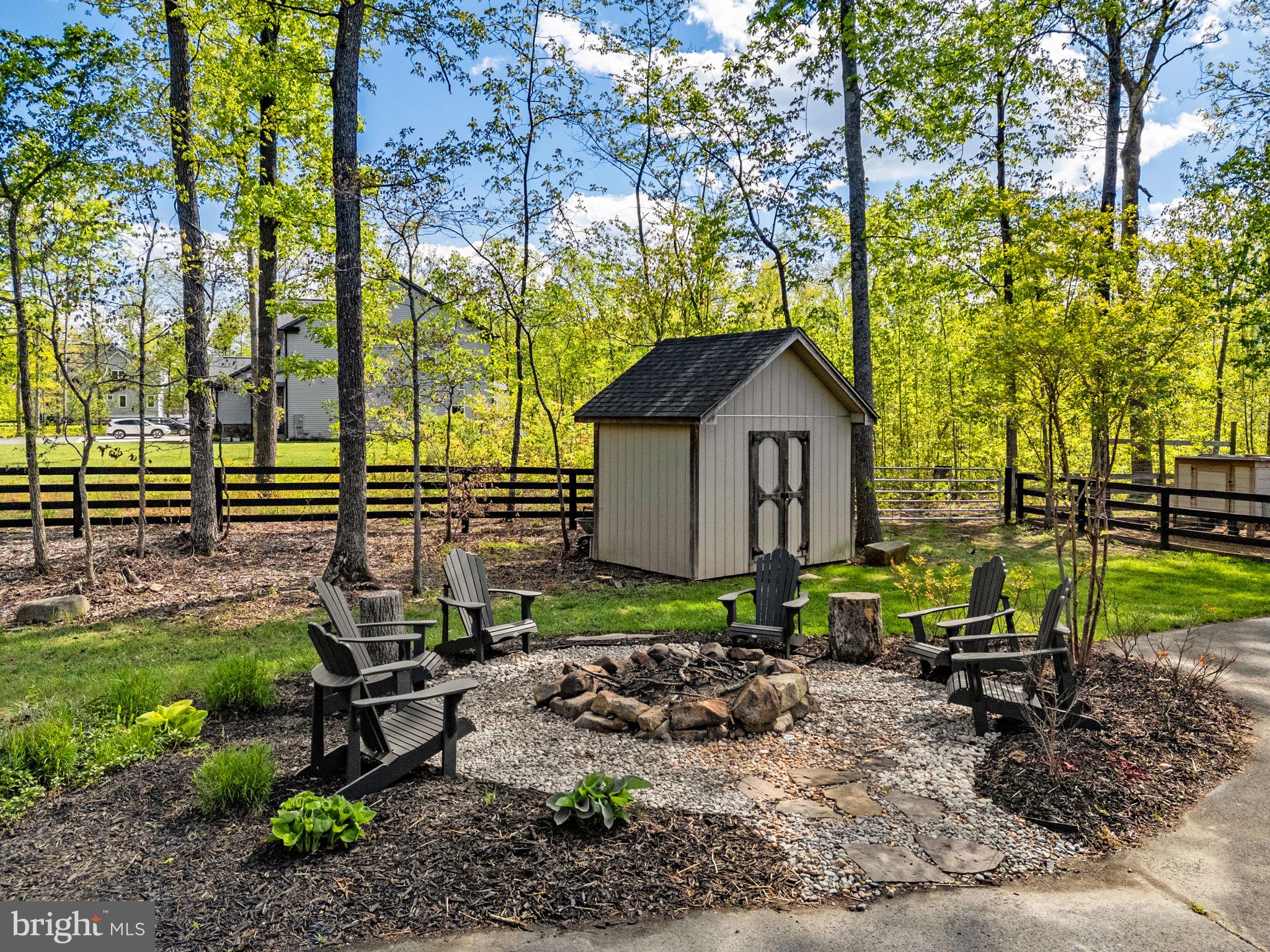 8794 Buckland Mill Road Gainesville, VA 20155 - Photo 57 of 67 Charming fire pit retreat in nature.