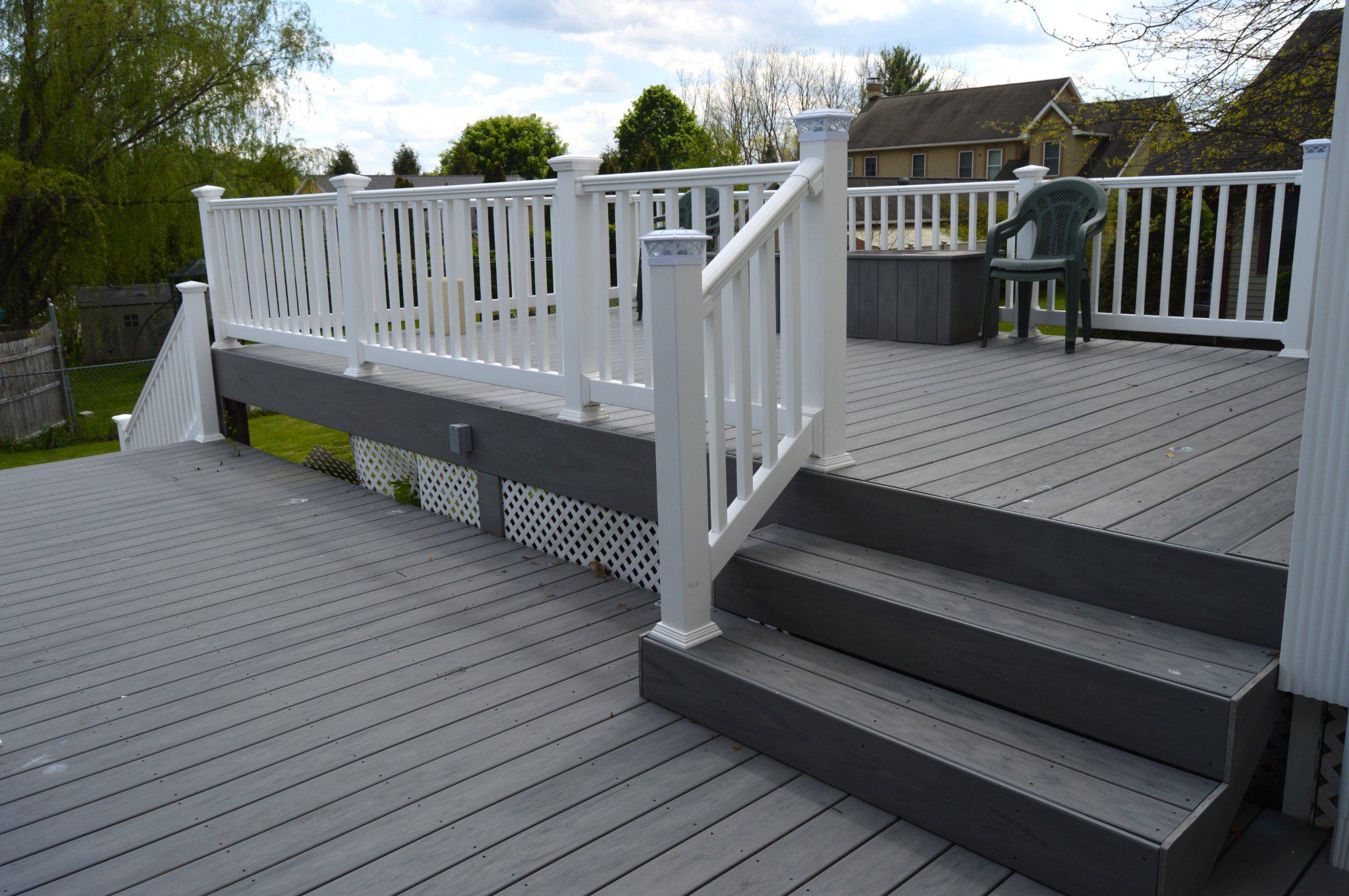 3225 Cold Springs Road Huntingdon, PA 16652 - Photo 36 of 40 Inviting multi-level maintenance free outdoor deck
