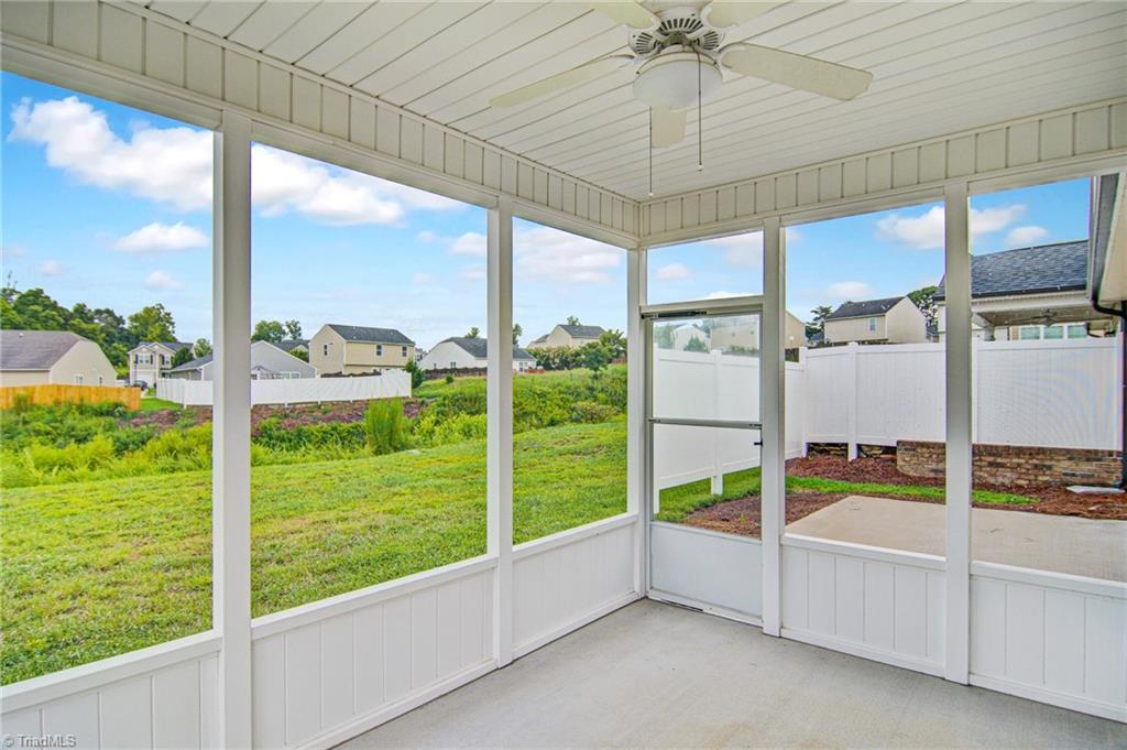 588 Forage Drive High Point, NC 27265 - Photo 26 of 33 Beautiful screened porch!! You will surely love spending time here while enjoying the wonderful NC weather!