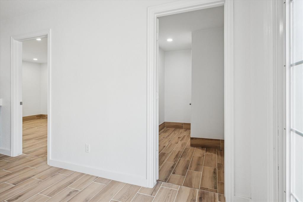 1809 Dunning Street Irving, TX 75061 - Photo 19 of 35 a view of a room with wooden floor