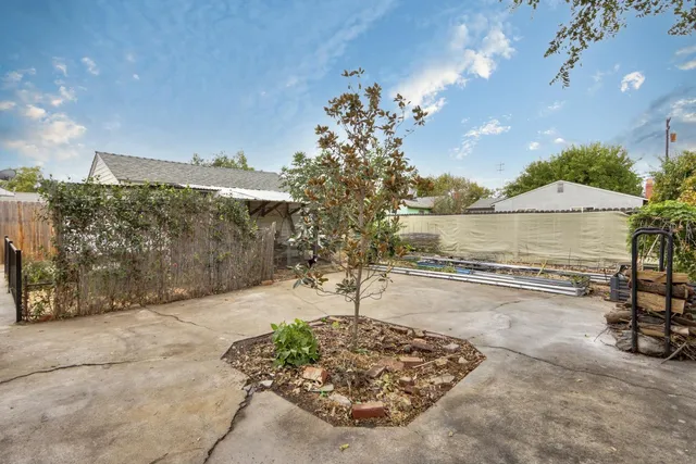 a view of a terrace with a lake view