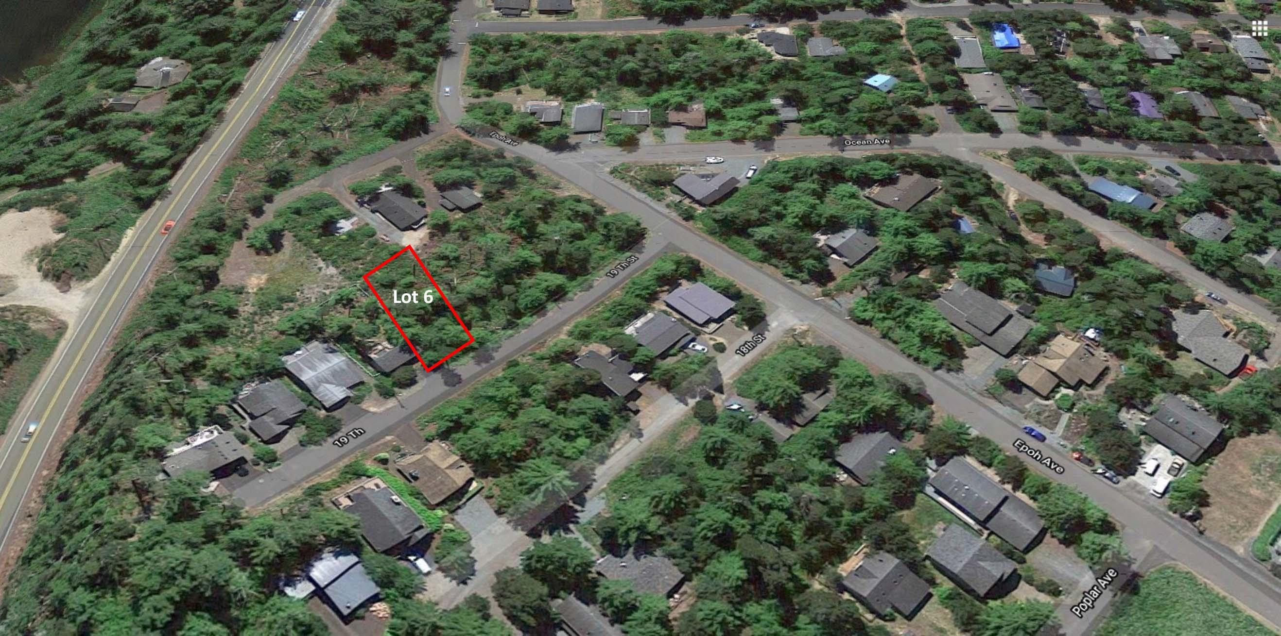 19th Street Manzanita, OR 97130 - Photo 9 of 14 Lot 6 aerial REV