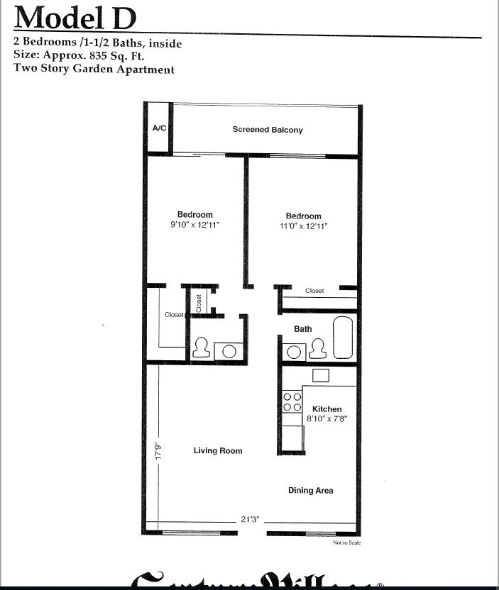207 Fanshaw East Boca Raton, FL 33434 - Photo 51 of 52 model D 835 Sq ft