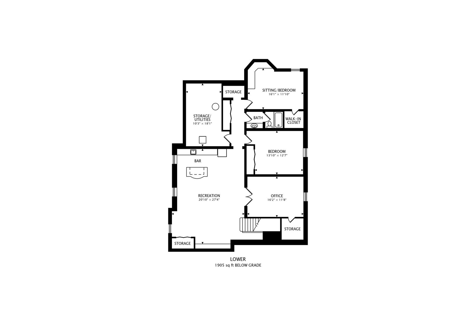 901 Pontiac Road Wilmette, IL 60091 - Photo 35 of 35 a picture of a bench in a building