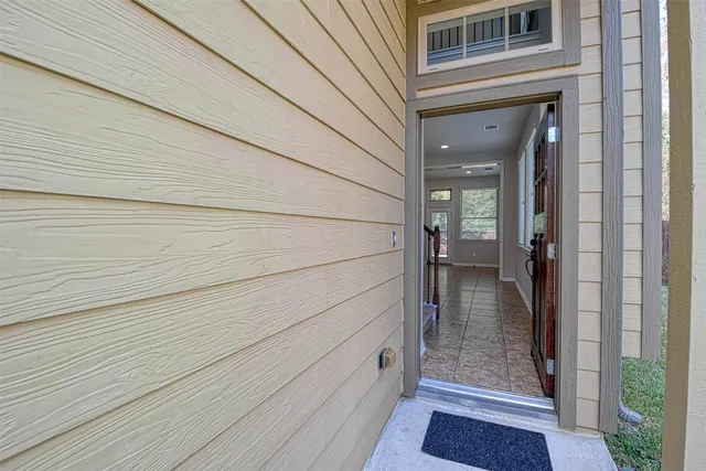 a view of empty room