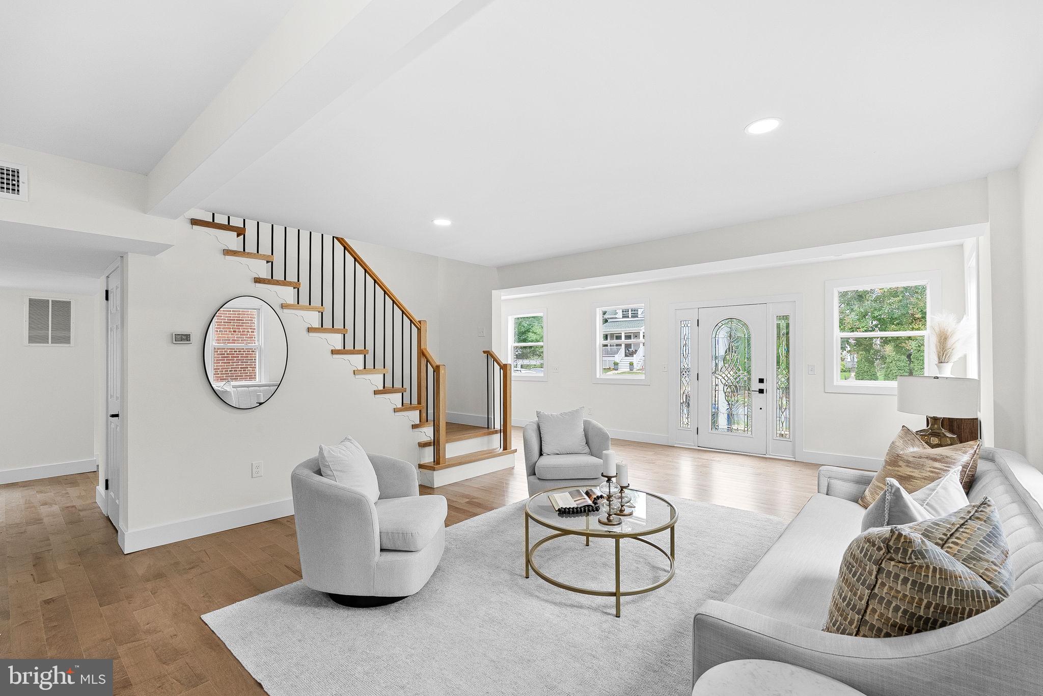 1805 South Pollard Street Arlington, VA 22204 - Photo 13 of 55 a living room with furniture and a large window