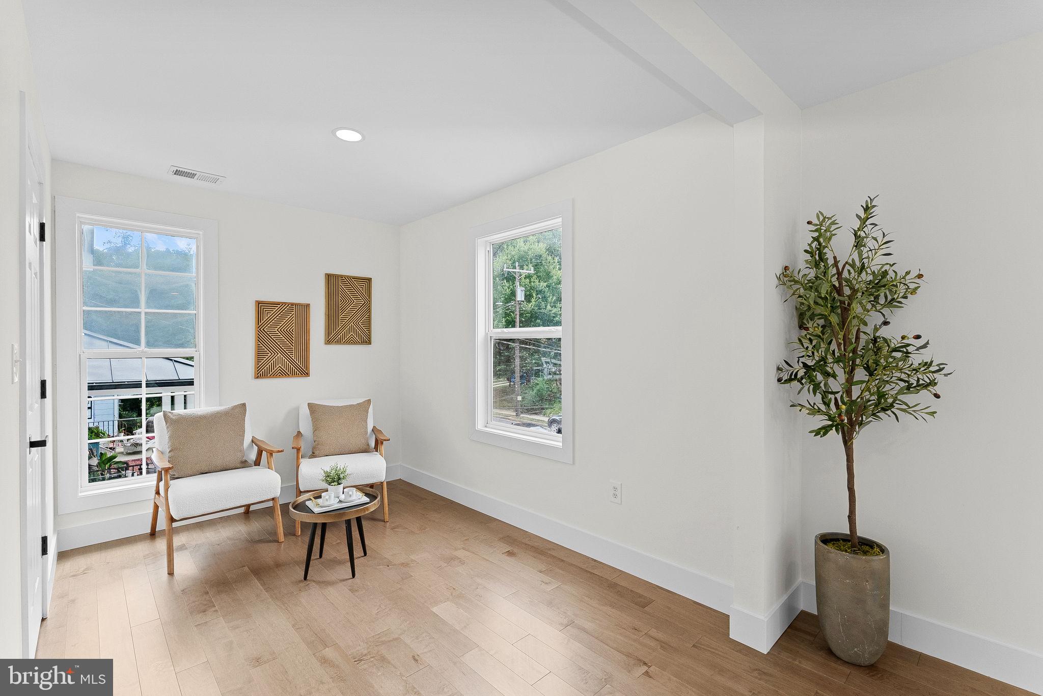 1805 South Pollard Street Arlington, VA 22204 - Photo 33 of 55 a living room with furniture and a potted plant