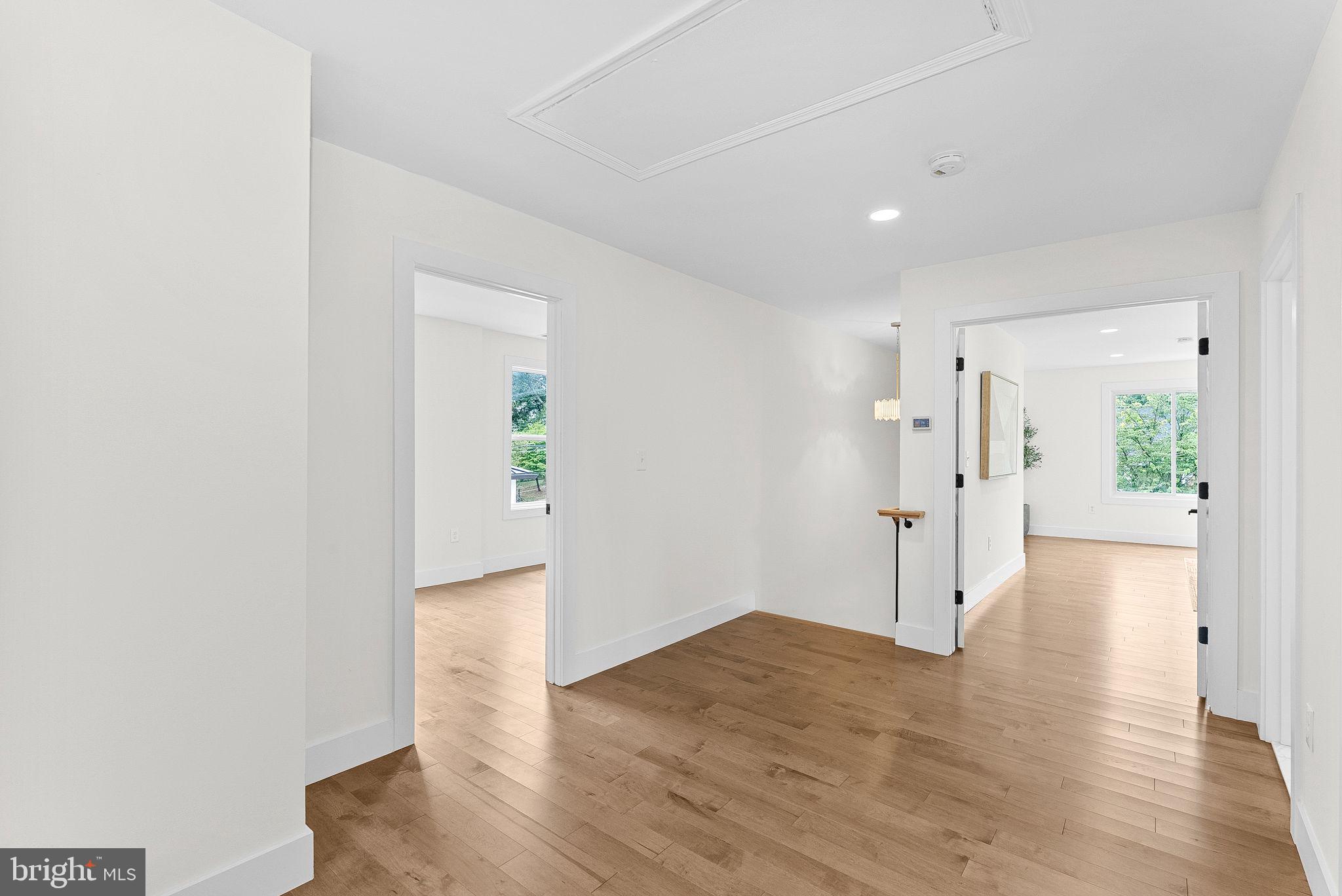 1805 South Pollard Street Arlington, VA 22204 - Photo 48 of 55 a view of a hallway with wooden floor