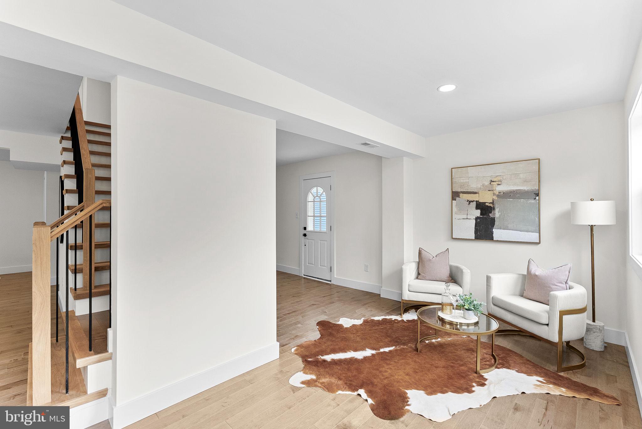 1805 South Pollard Street Arlington, VA 22204 - Photo 10 of 55 a living room with furniture and wooden floor