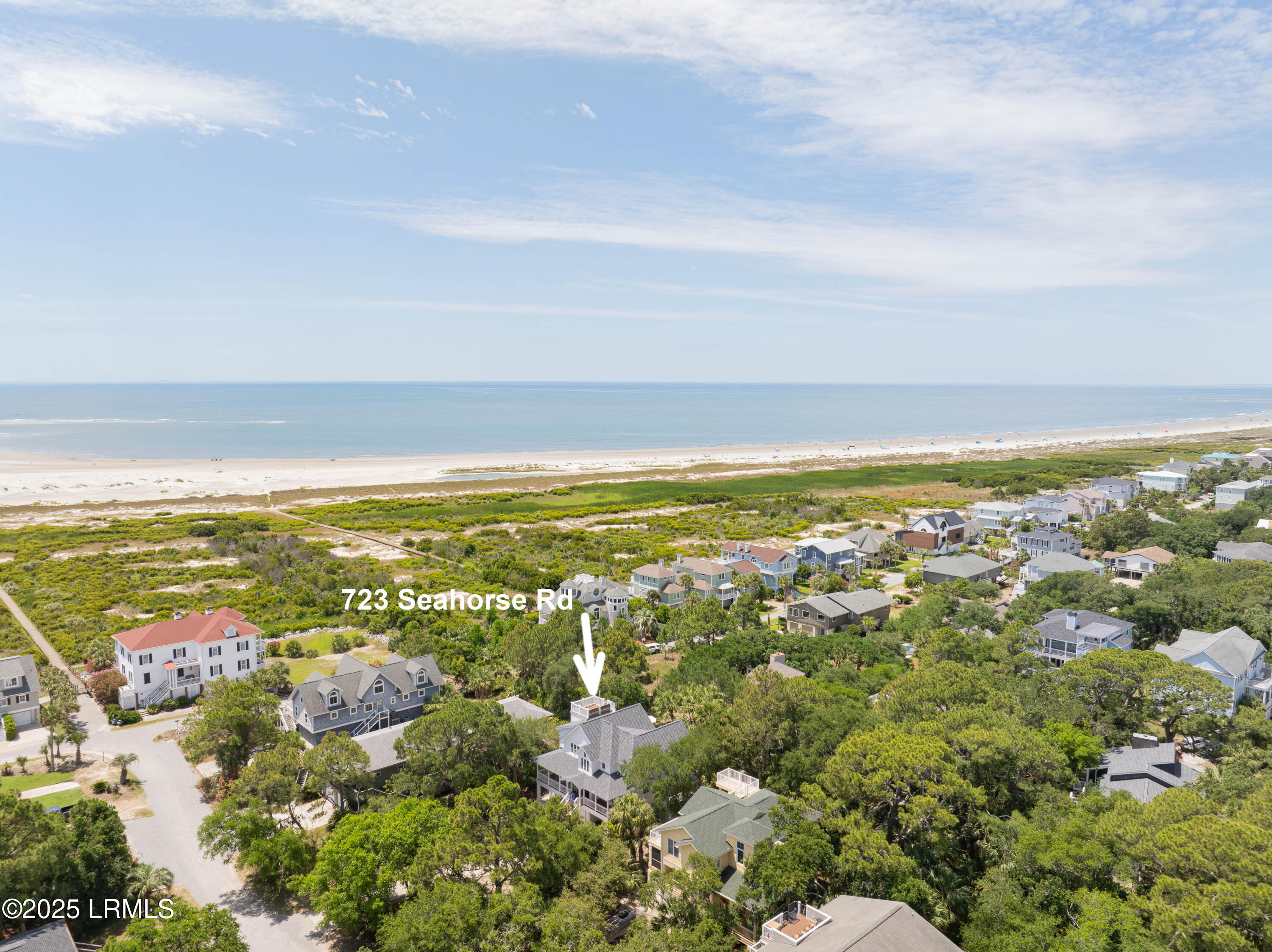 723 Seahorse Road Fripp Island, SC 29920 - Photo 57 of 69 723 Seahorse Drone-5