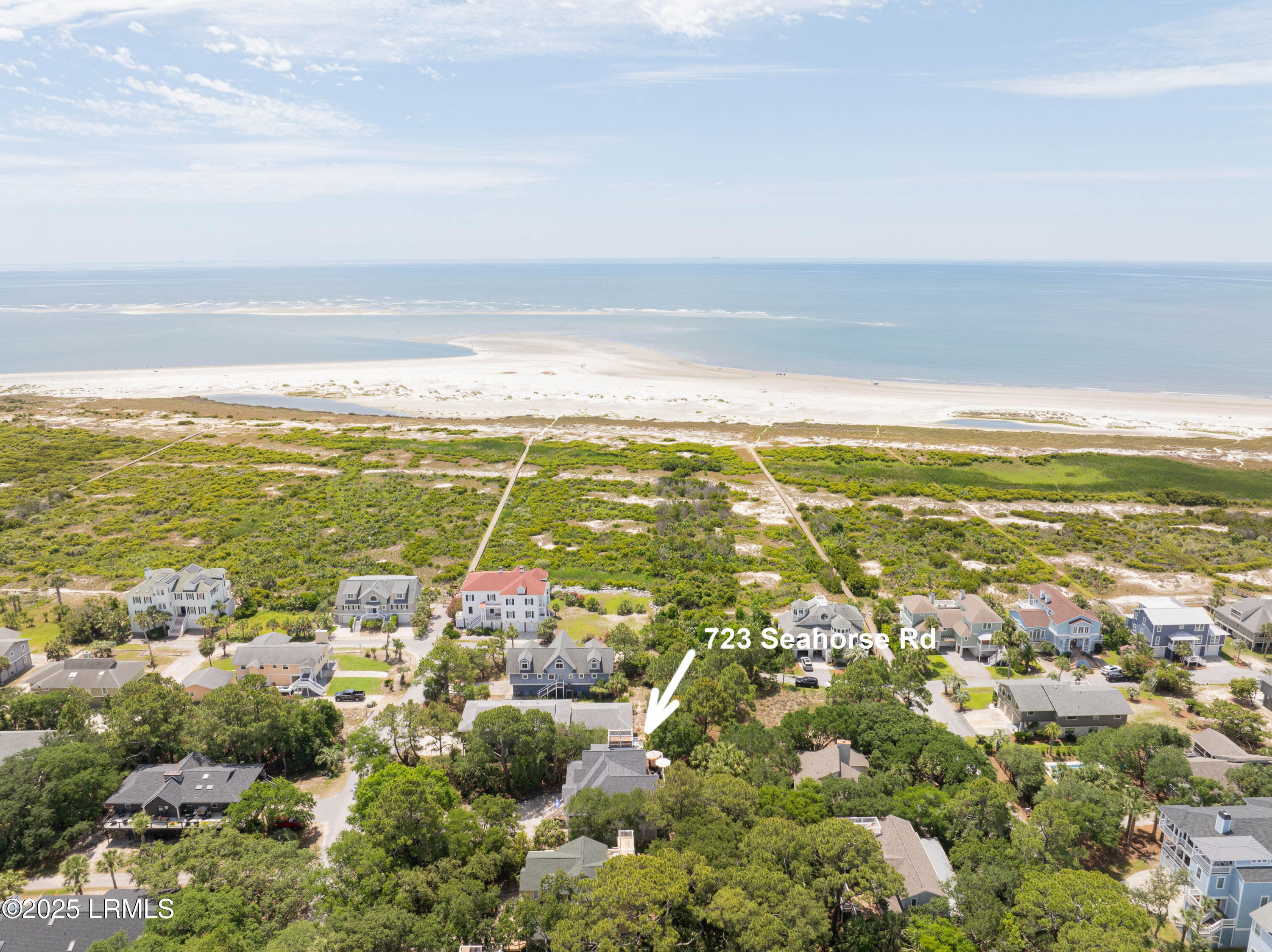 723 Seahorse Road Fripp Island, SC 29920 - Photo 61 of 69 723 Seahorse Drone-13