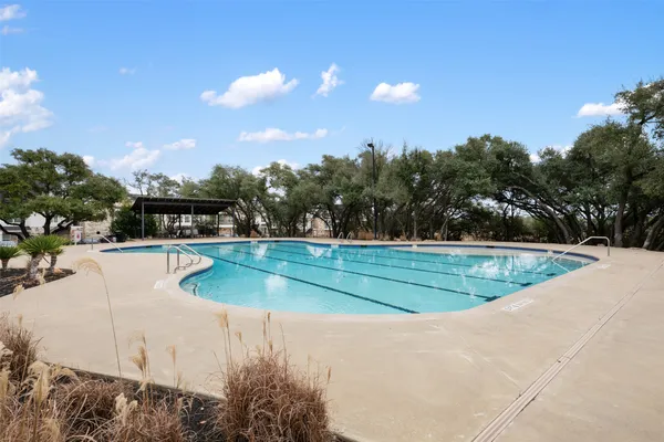 a view of outdoor space with seating