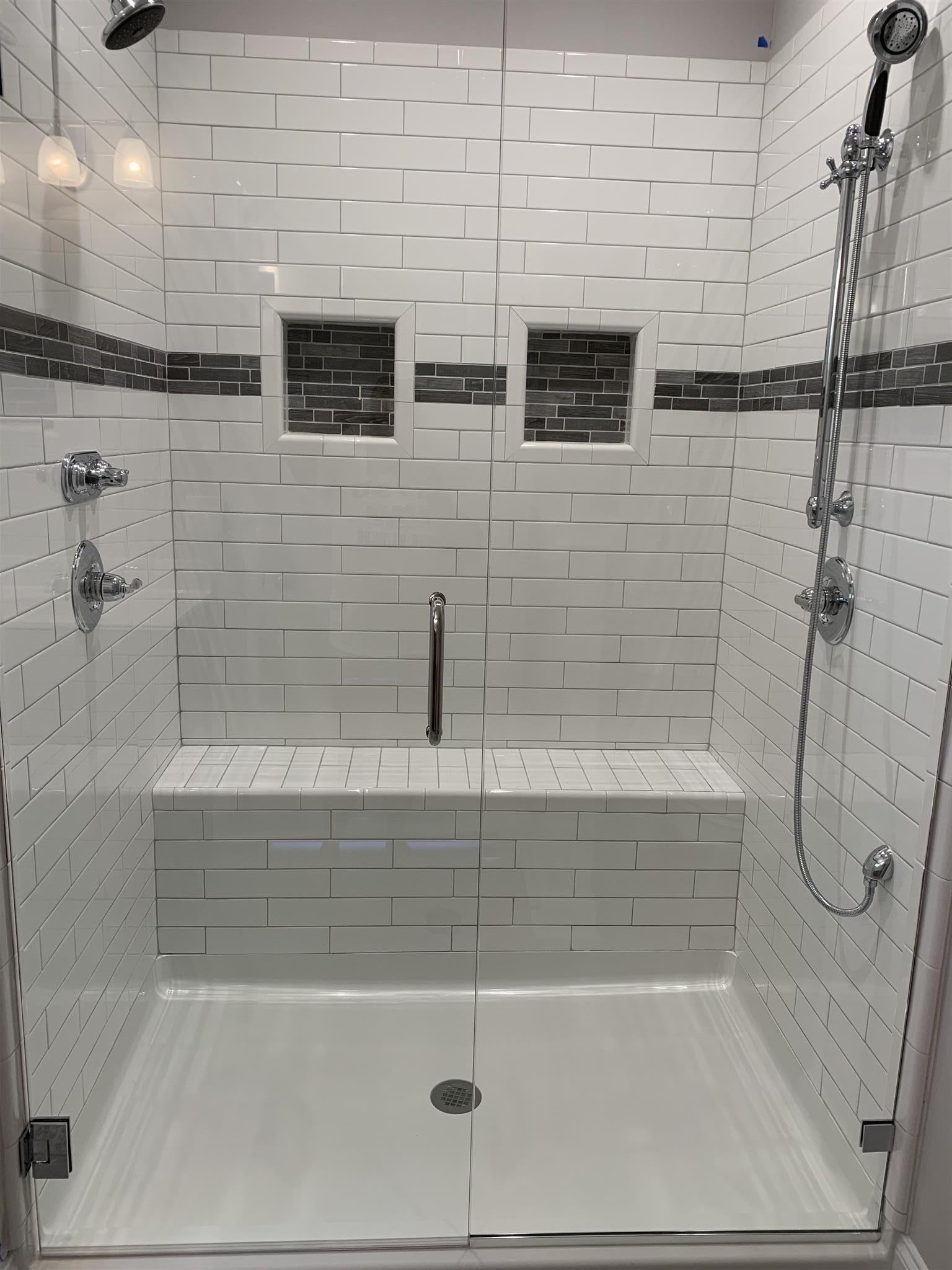 9993 McKee Road Lascassas, TN 37085 - Photo 20 of 30 Custom built shower in master with upgraded faucets and shower heads.
