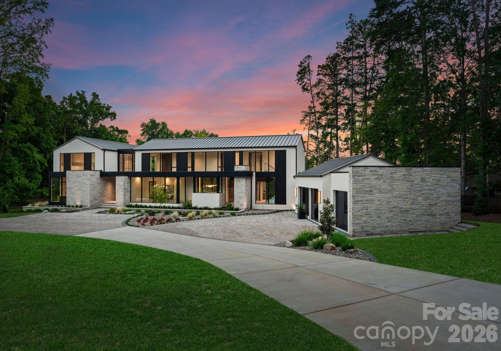 2536 Brawley School Road Mooresville, NC 28117 - Photo 6 of 6 front view of house with a yard